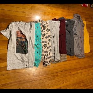 7 Men’s T-Shirt Bundle (all size Large)
